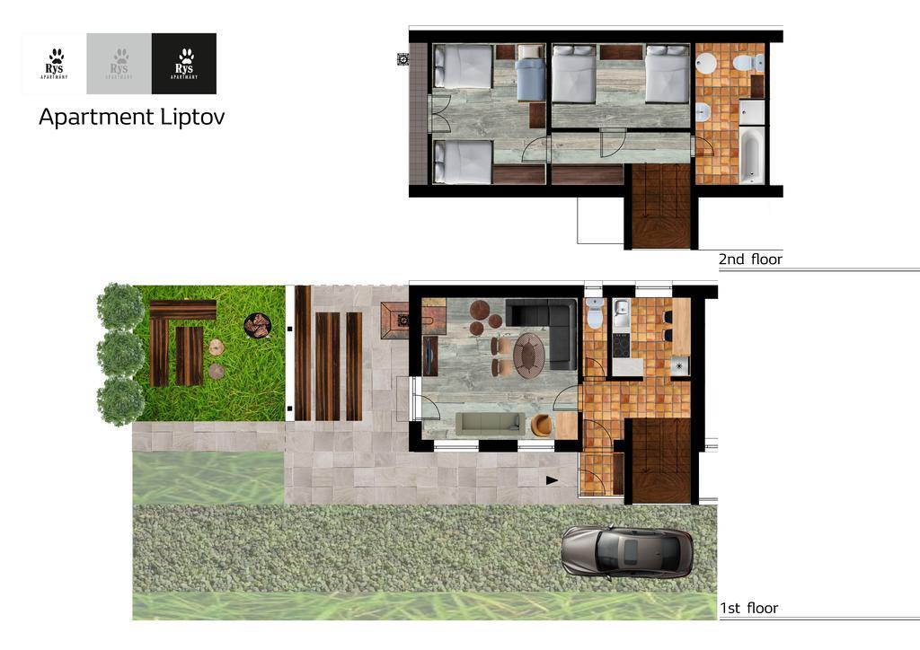 Rys Apartmány - Liptov Liptovský Mikuláš Esterno foto