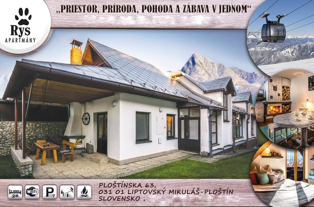Rys Apartmány - Liptov Liptovský Mikuláš Esterno foto